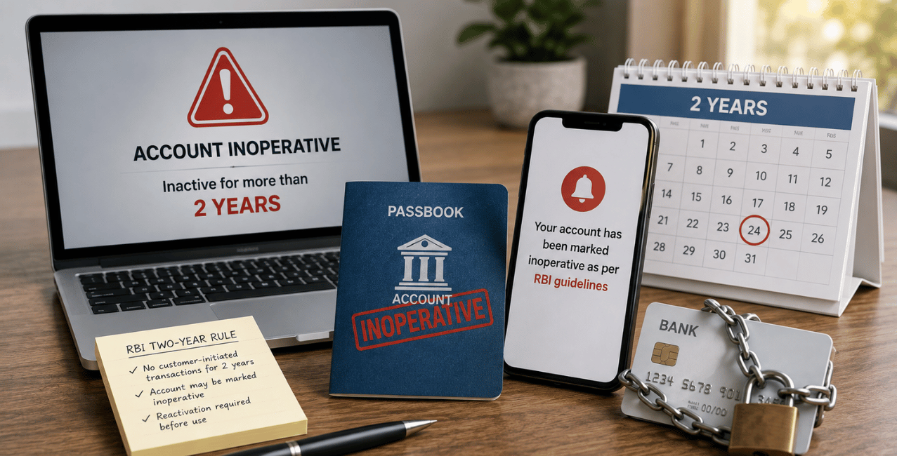 Your Old Bank Account May Already Be Inoperative Under RBI’s Two-Year Rule